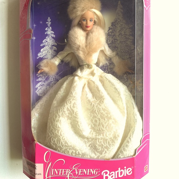 NIB Collectors Winter Evening Barbie - Picture 2 of 6